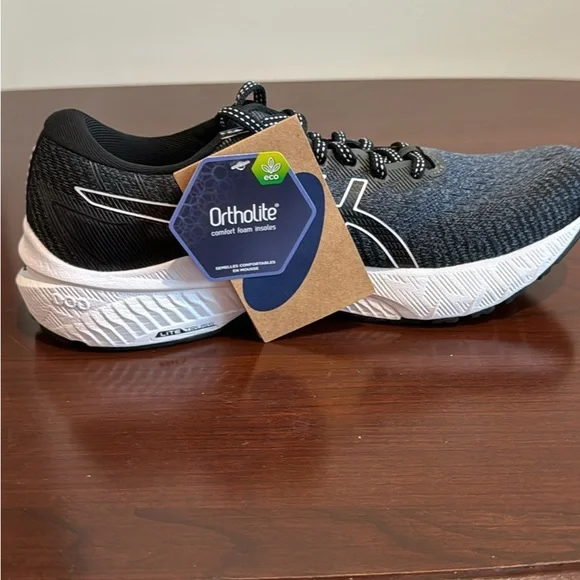 Asics Black and Gray Athletic Sneakers - Picture 2 of 5